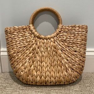 Summer Woven tote bag